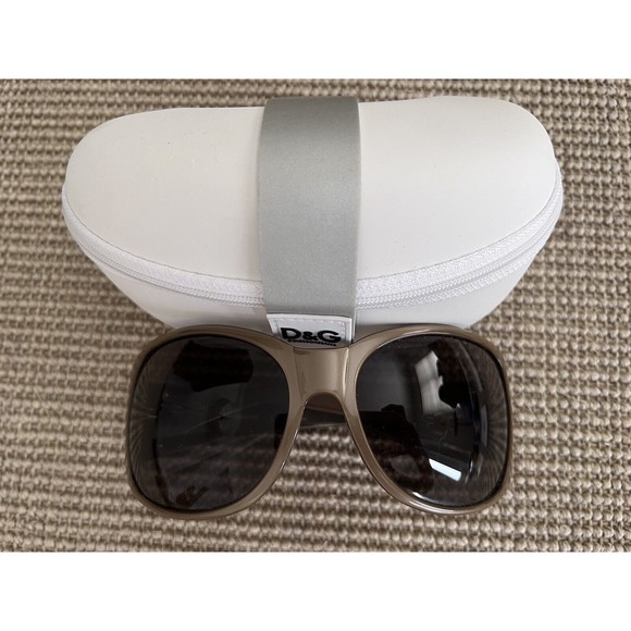 $345 Dolce & Gabbana DG 3003 Monogram Elastic Crossed Amore Capri Sunglasses L main image 4